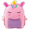 LUKIUP Zainetto Bambino Unicorno, Borsa Scuola Animale (28 * 24 * 10 cm), Regalo di Compleanno per Ragazze 2-5 Anni
