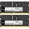 Lexar SODIMM 2x8GB DDR5 RAM 5600MHz, 262-Pin SODIMM Laptop RAM, High-Performance Gaming DRAM per Laptop Memory/All-in-one Intel NUC mini-PC, 1.1V, CL46-45-45-90(LD5S08G56C46ST-BGD)