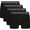 DIM Boxer da uomo set da 4 | Cotone Ecodim Stretch | Comfort duraturo e vestibilità ottimale | Vita classica, Nero, XL