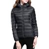 Generic Piumino Donna 100 Grammi Caldo Leggero Antivento Trapuntata Giubbotto Imbottito Elegante Curvy Firmato Piumino Trekking Cerniera Casual Cappotto Manica Lunga Impermeabile Sportivo Gilet