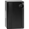Miratic Campanello Casa Interno 80dB Cablato Bitonale Elettromeccanico per Installazione 230V per Appartamenti Case Uffici IP20 (nero)