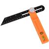 ANCLLO Orizzontale Scorrevole T-Bevel Gaug Livello Strumento T-smussatura Righello con orizzontale e verticale Bolla Carpenter Square Strumento di misura