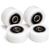 Smart Machines 4 ruote in nylon poliammide diametro 40 mm larghezza 20 mm cuscinetto 10 mm precisione made in EU