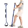XFSRG Cintura per Sollevamento Gambe Alzacristalli Coscia Cinghie Fascia Dispositivo di Sollevamento Assistenza per Sedia Letto Auto Anziani Adulti Handicap Piede Sollevante Invalidità (Blu)