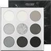 Docolor Palette di ombretti Nero Gemma Trucco Palette Formula Vegana 9 Colori Alta pigmentazione Opaco Brillante Nudo Fumoso Crema Glitter Durevole Impermeabile