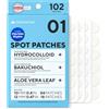caraseoul Patch Brufoli, Pimple Patch Anti Acne in Idrocolloide, Bakuchiol e Aloe Vera, Cerotti Invisibili per Imperfezioni, Skincare Coreana, Dermatologicamente Testati, 2 Taglie (10/12mm)[102 Pezzi]