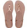 Havaianas Luna, Infradito Bambine e ragazze, Oro Rosa Rose Gold Rose Gold, 27/28 EU