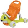 Chicco Walk & Ride Turtle Eco+, Girello e Cavalcabile 2-in-1, Assemblaggio Semplice e Sicuro, 80% Plastica Riciclata, Confezione in Plastica Riciclata, Girelli e Cavalcabili per Bambini 9-36 Mesi