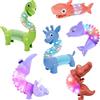 Afufu Regalini Fine Festa Compleanno Bambini 1-10 Anni, Giocattoli per Bambino Autistici 6 Pezzi Animali Tubi Gioco, Giochi Sensoriali Autismo Giocattolo Telescopico, Regalo per Bambina e Adulti