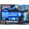 Super Soaker Nerf Roblox Car Crushers 2: Freeze Ray Water Blaster, Includes Code to Redeem Exclusive Virtual Item, Pump Action Soakage F3781 Multicolore
