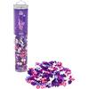 Plus Plus - Tubo Mega Glitter Rosa 240 Pezzi - PP4243