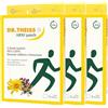 Dr.Theiss Dr Theiss - Arni Patch - 3 Confezioni da 5 Cerotti - Sollievo Naturale per fastidi Muscolari e Articolari - Arnica, Artiglio del Diavolo e Salice - Azione Protettiva e Lenitiva