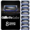 Gillette Labs - Lame riscaldate, lame da rasoio da uomo, confezione da 8 lame di ricarica [ufficiale]