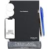 Dreiklang - be smart Quaderno Riutilizzabile Spirale A5 con Agenda - Blocco Note Digitale, Sync Cloud, Rigato & Puntinato, 2 Penne & Panno inclusi