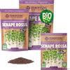 ZenGreens® - Semi di senape rossa biologico - Scegli tra 10g, 200g e 500g - Germogli di senape rossa - Germinazione superiore al 97% - Microgreens