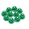 uxcell Sourcingmap® 10PCS t4.7 LED Verde cruscotto Gauge Lampada Lampadina per Interni Auto