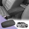 LUWU Compatibile con Dacia Sandero 3 / Sandero Stepway III/Jogger 2021-2024 2025 Copertura per Bracciolo Centrale Cuscino in Pelle per Bracciolo Auto Protezione Dacia Sandero 3 Accessori (Magro)
