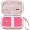 Elonbo Custodia per Kodak Step/Kodak Step Slim Wireless Mobile Instant Photo Mini Stampante a colori, Portable Picture Printer Travel Holder Bag. Oro rosa