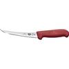 Victorinox, coltello disossatore Fibrox con lama stretta e ricurva in acciaio inox, antiscivolo, rosso