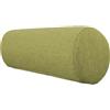 GGoty Cuscino morbido per cuscino rotondo per alleviare il dolore alla schiena, cuscino per braccioli, testa cilindrica, cuscino per bracciolo cervicale (10 x 100 cm, verde)