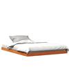 vidaXL Giroletto Marrone Cera 140x190 cm in Legno Massello di Pino