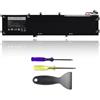 OPAHUTER 6GTPY Laptop Batteria Compatibile con Dell XPS 15 9560 9570 9550 7590 Precision 5510 5520 5530 Vostro 7500 5XJ28 i7-7700HQ 5D91C GPM03 P56F 1P6KD 4GVGH, Sostituzione per Dell XPS 9560 97WH