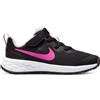 Nike Revolution 6 Ps Nero Fuxia - Scarpe Ginnastica Bambino EUR 28 / US 11C
