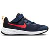 Nike Revolution 6 Ps Blu Arancio - Scarpe Ginnastica Bambino EUR 28 / US 11C
