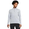Nike Maglia Running Hzip Element Grigio Uomo L