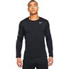 Nike Maglia Running Ml Df Element Crew Nero Reflective Argento Uomo S