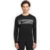 Nike Maglia Running Ml Miler Flash Nero Reflective Uomo S