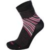 Mico Sport Calze Running Med Light Extra Dry Nero Rosa S