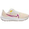 Nike Air Zoom Pegasus 40 Bianco Beige Rosa - Scarpe Running Donna EUR 37,5 / US 6,5
