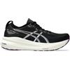 Asics Gel-Kayano 31 Nero Pure Argento - Scarpe Running Donna EUR 37,5 / US 6,5