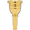 DENIS WICK - 4880B SM4X Bocchino Flicorno Baritono S Mead Ultra X Gold Plated, Diametro Tazza 26,0 mm, Profondità Deep, Larghezza Bordo 6,3 mm, Gola 7,4 mm