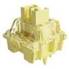 AKKO Interruttore meccanico Akko V3 Pro meccanici 5-pin lineari attacco manubrio MX 50g 45-pezzi Giallo Crema [6925758625173]