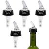 AONAYO Confezione da 4 beccucci per liquori, 2 cl, dosatore automatico per bottiglie, dispenser per liquori, adatto per bar, famiglia, feste, vino, cocktail