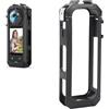 SENECESLI Frame di Protezione in Gabbia for insta360 x5, Telaio di utilità a Rilascio Rapido Gabbia, Fredda X 2, 1/4 Pollro Vite X 1