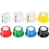 LT Easiyl 8 Potenziometri Con Albero Da 1/4 E Manopole Da 6,35 Mm Compatibile Con BOSS Pedali Per Effetti Per Chitarra Stile