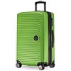 Hauptstadtkoffer Mitte - Valigia Media Rigida, TSA, 4 Ruote, Bagaglio da Stiva con Espansione di Volume di 8 cm, 68 cm, 88 L, Verde Mela