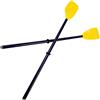 Tbest Pagaia per Kayak, 1 Paio di Pagaia per Canoa Staccabile Leggera in Remo per Barca a Remi in PVC per Canottaggio