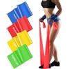 Generico 1.5M Elastici Fitness, Elastici Palestra con 4 Livelli di Resistenza, Bande Elastiche per Allenamento Della Forza, Yoga, Pilates - Fasce Elastiche Fitness con Borsa per il Trasporto