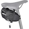 VeloChampion Borsa Sottosella Bici da 1 Litro, Borsa Bici Posteriore Nera