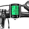 GBULTR Computer da bicicletta digitale,Contachilometri bici Impermeabile con Display LCD Retroilluminato,Tachimetro Automatico Cablato, Tracciamento di conta km e Velocità Tempo Calorie per Bici e Ciclismo