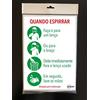 Avery Spagna AV_KITCOVID5_PT Sinalização Coronavirus COVID19 - Quando spremere, 2Folhas A4