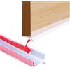 Noeborty Guarnizione per battiscopa da cucina, alta elasticità, in gomma siliconica per 15 mm, 16 mm, 17 mm, spessore del legno, per base da cucina, è altamente impermeabile, antipolvere (trasparente, 3 m)
