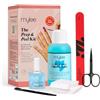 Mylee Kit Gel Nail Wraps - Strumenti professionali per applicazione e rimozione - Include olio di rimozione, forbici, lima e spingi cuticole