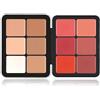 Koeydxst Carla Secret - Palette correttore per crema impermeabile a lunga durata, per trucco Carla Secret 12 colori, crema correttiva per correttore colore (Blush A + Concealer A)