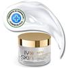 IYO SKIN MILANO COSMETICS Iyoskin Crema viso Kaito Detergente Viso per Trattamento Antietà Crema Antirughe Pelle Secca e Grassa Crema Idratante Viso con Olio di Argan, Burro di Karitè e Olio di Vinaccioli 50ml