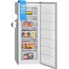 Bomann® Congelatore | congelatore | capacità utile 168 litri | fermata porta intercambiabile | congelatore a 4 stelle | GS 7340 inox